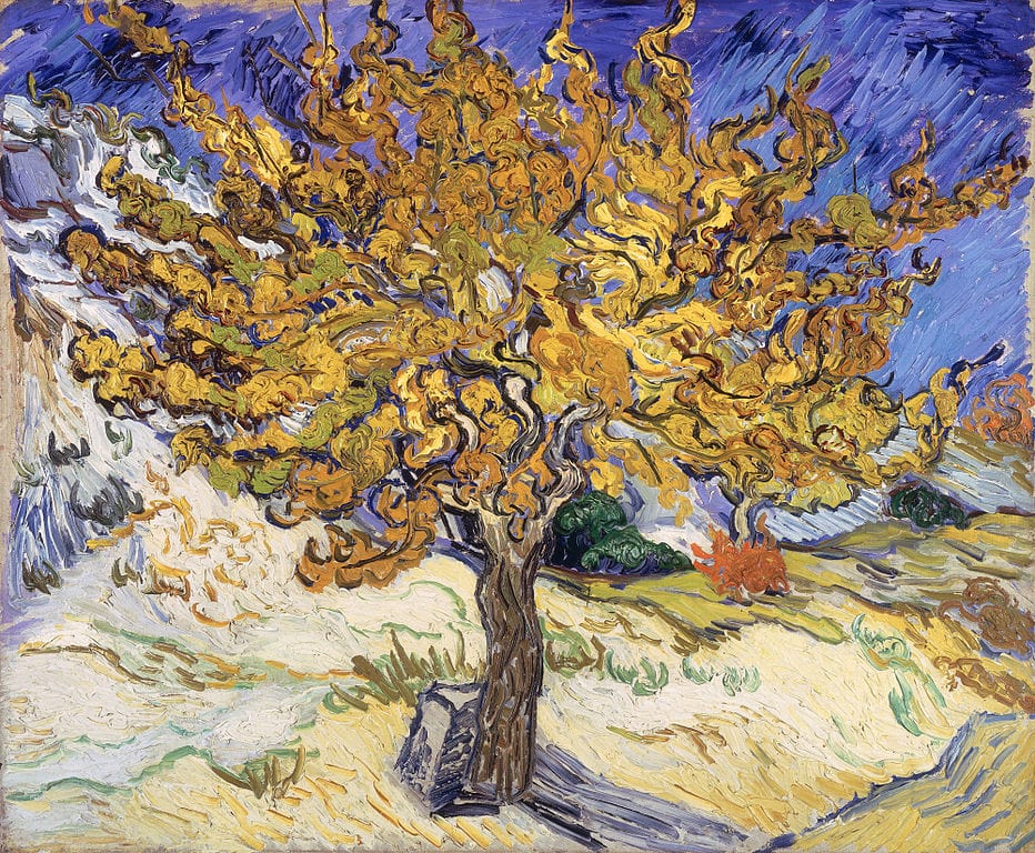 Vincent-van-Gogh-Maulbeerbaum-1889